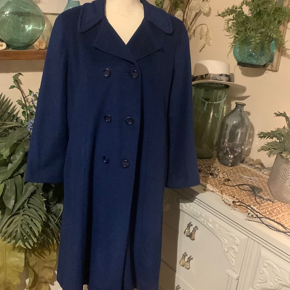 Vintage Velana faux cashmere jacket size M